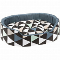 Ferplast Софа DANDY 55 Карта мира на голубом для собак и кошек 82942083