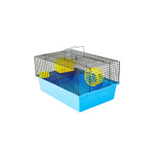 ДАРЭЛЛ Клетка разборная для грызунов с этажом "Терри-1" домик,миска,колесо D90 37*26*h18см