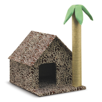 Гамма Игровой комплекс для кошек с пальмой, 510*410*650мм