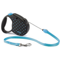 FLEXI Рулетка Color М трос 5 м голубая