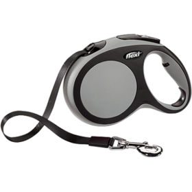 FLEXI Рулетка New Comfort L лента 8 м черный антрацит (до 50 кг)