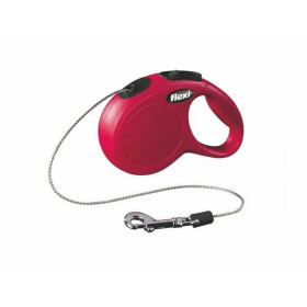 FLEXI Рулетка New Classic XS (до 8 кг) 3 м трос красная
