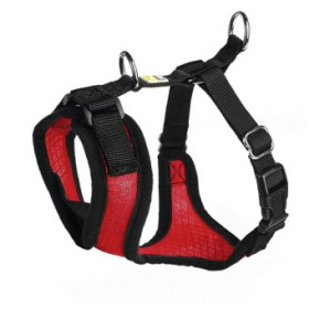 Hunter шлейка для собак Manoa нейлон/сетчатый текстиль, красный