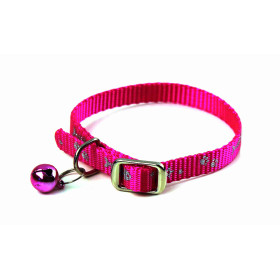 Каскад ошейник нейлон со светоотражающим рисунком 12мм*30см