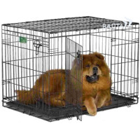 Midwest iCrate клетка 91х58х63 см черная 2 двери