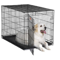 MidWest клетка iCrate 122х76х84h см 1 дверь черная