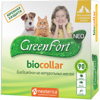 Green Fort БиоОшейник от блох для собак 