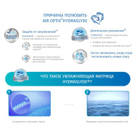 Alcon Air Optix Plus HydraGlyde MultiFocal, 3pk контактные линзы мультифокальные месячной замены