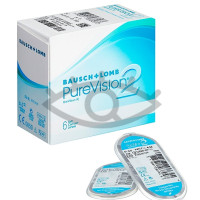 Bausch & Lomb Pure Vision 2 HD контактные линзы месячного ношения асферические