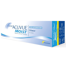 Johnson&Johnson 1-DAY ACUVUE MOIST for Astigmatism однодневные контактные линзы при астигматизме
