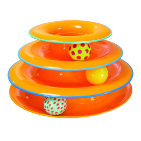 Petstages "Трек" 3 этажа интерактивная игрушка для кошек