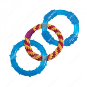 Petstages игрушка для собак "ОРКА 3 кольца" 23 см