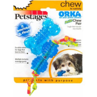 Petstages набор для собак мелких пород "ОРКА косточка+гантеля" ультра-мини