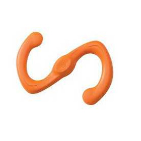 Zogoflex игрушка для собак Bumi L 25,4 см перетяжка оранжевая