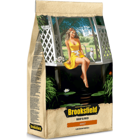 Brooksfield Cat Adult для кошек Говядина рис
