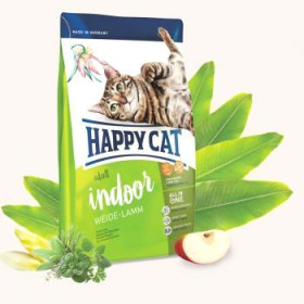 Happy Cat Supreme Indoor Lamb для взрослых кошек Пастбищный ягненок