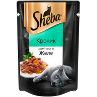 Sheba ломтики в желе кролик