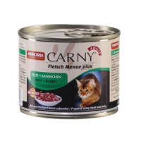 Animonda Консервы CARNY ADULT для кошек с индейкой и кроликом