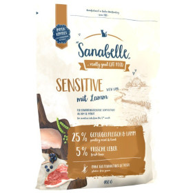 Бош Sanabelle Sensitive корм для кошек Сенситив ягнёнок