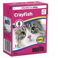 Bozita консервы для кошек кусочки в желе с лангустом, 370 гр.