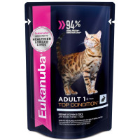 Eukanuba Cat пауч корм для кошек кролик в соусе 85 гр.
