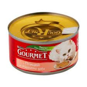 Гурмет Голд консервы для кошек птица 