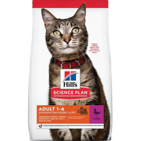 HILLS SP Adult Cat Duck Optimal Care сухой корм оптимальный уход для кошек с уткой