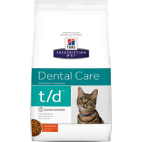 HILLS PD t/d сухой корм для кошек с заболеваниями полости рта