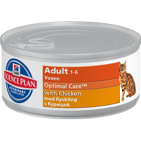 HILLS SP Adult Cat Chicken консервы для взрослых кошек с курицей 82 гр