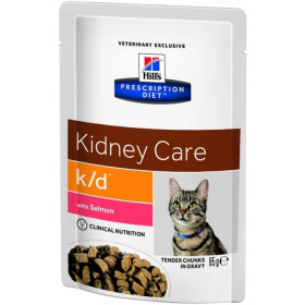 HILLS PD K/D пауч для кошек с заболеваниями почек лосось