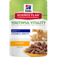 HILLS SP Mature Adult Cat влажный корм для кошек старше 7 лет курица 82 гр 