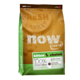 NOW FRESH Корм беззерновой для котят с индейкой, уткой и овощами 