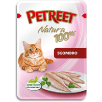 PETREET Паучи для кошек Макрель 85 гр.
