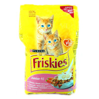 Фрискис корм для котят курица морковь
