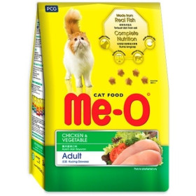 Me-O сухой корм для кошек Курица с овощами