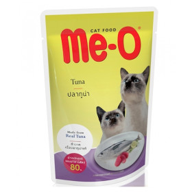 Me-O пауч в желе для кошек Тунец 80 гр