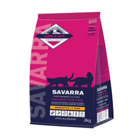 SAVARRA Cat Sensitive сухой корм для кошек с чувствительным пищеварением ягненок
