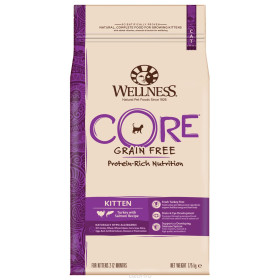 WELLNESS CORE Kitten беззерновой корм для котят, индейка с лососем