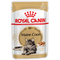 Royal canin maine coon adult в соусе консервы для кошек мейнкун породы