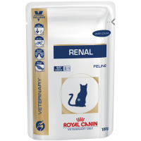 Royal Canin vet Renal Feline влажная диета для кошек при хронической почечной недостаточности, цыпленок