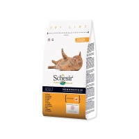 Schesir полнорационный сухой корм для кошек с курицей 