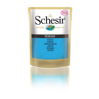 Schesir консервированный корм для кошек с тунцом 100гр.