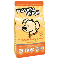 Barking Heads беззерновой корм для собак с чувствительным пищеварением с курицей и рисом «Нежная забота»