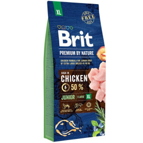 Brit Premium by Nature Junior XL сухой корм для молодых собак гигантских пород 