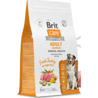 Brit Care Dog Adult Medium Dental Health для собак средних пород индейка
