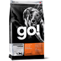 GO! Sensitivity+Shine беззерновой корм для щенков и собак со свежим лососем и овсянкой