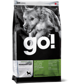 GO! Sensitivity+Shine беззерновой корм для щенков и собак с индейкой для чувствительного пищеварения 