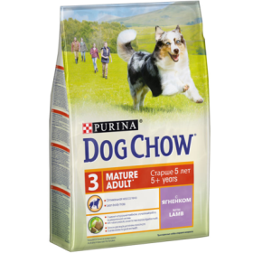 ДОГ ЧАУ Mature корм для собак старше 5 лет ягненок