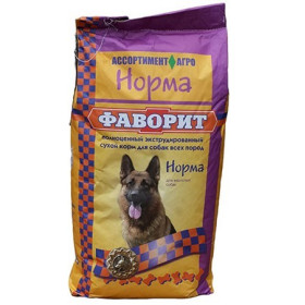 Фаворит норма сухой корм для собак всех пород 13кг