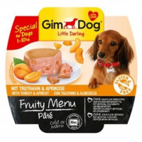 Gimdog Fruity Menu Паштет Индейка и абрикос для собак, 100 гр